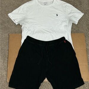Polo shirt and shorts